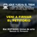 Invitan a vecinos de la comarca a firmar el petitorio para que VUELVA EL TREN