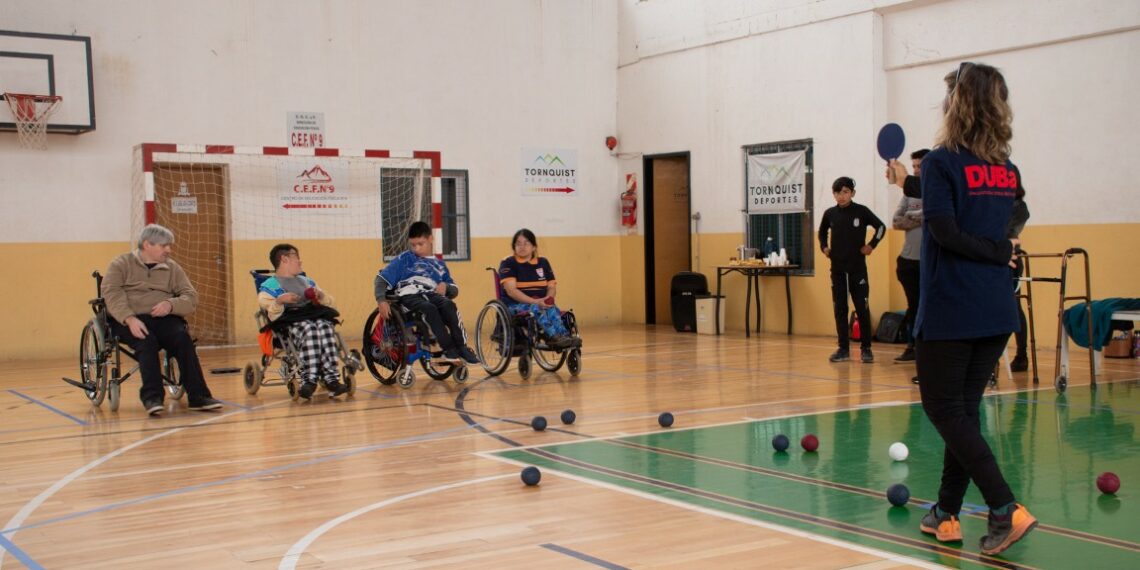 Tornquist tuvo su primer torneo de Boccia