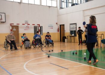 Tornquist tuvo su primer torneo de Boccia