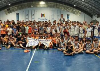 La Escuela Municipal de Básquet, presente en el encuentro Aniversario de Tunuyán