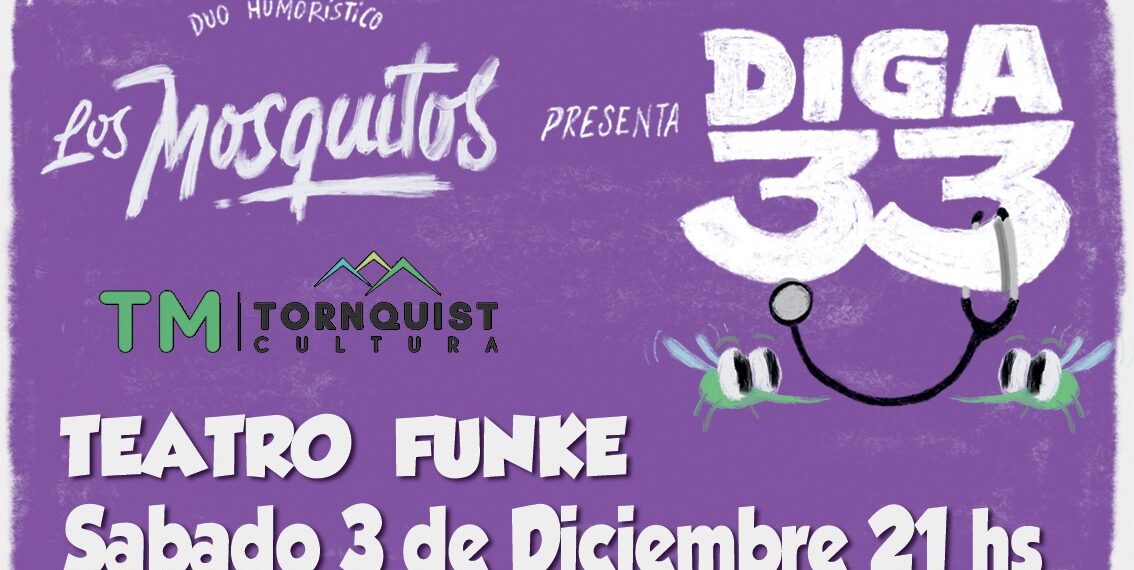 El dúo ‘Los Mosquitos’ se presenta en el teatro ‘Rodolfo Funke’