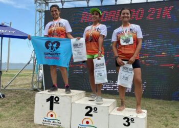 Tornquist Running presente en la 5° Vuelta al Lago Epecuén