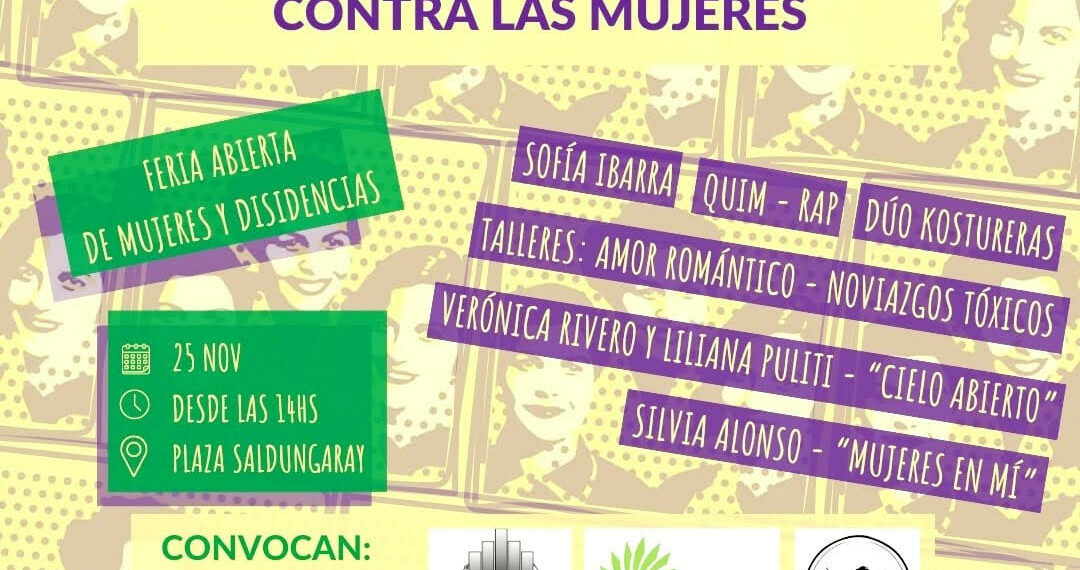 Consejo de las Mujeres Tornquist: “LIBRES DE VIOLENCIA NOS QUEREMOS”