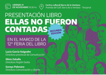 El Consejo de las Mujeres en la 12° Feria del Libro de Sierra de la Ventana