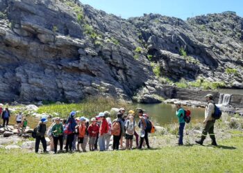 El CEF N° 9 organizó una caminata por la reserva “Sierras Grandes”