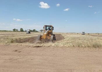 Avanzan los trabajos en los lotes donde se construirán 32 viviendas