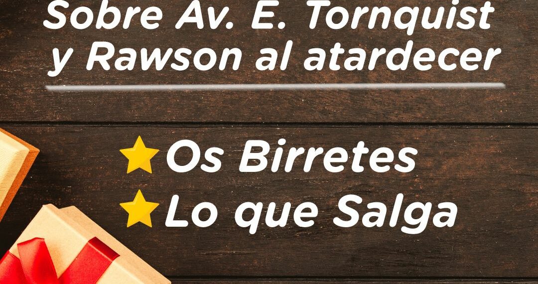 Os Birretes y Lo Q Salga le pondrán música al Paseo Comercial