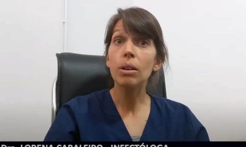 Dra. Lorena Cabaleiro: “La cantidad de casos positivos de Covid enciende las alarmas”