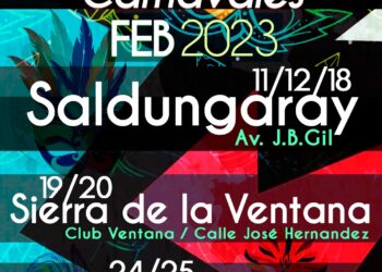 Febrero a puro carnaval en el distrito de Tornquist