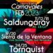 Febrero a puro carnaval en el distrito de Tornquist