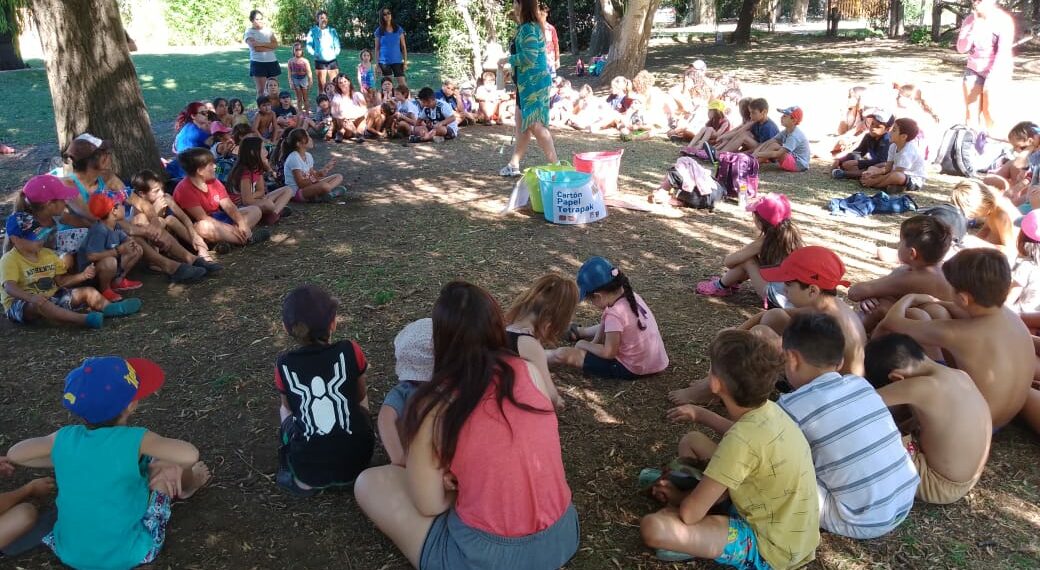 El municipio brindó charlas de educación ambiental en las Escuelas Abiertas en Verano