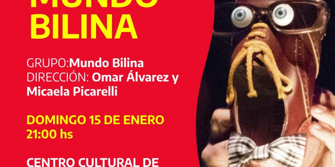 La obra ‘Mundo Bilina’ llega al Centro Cultural