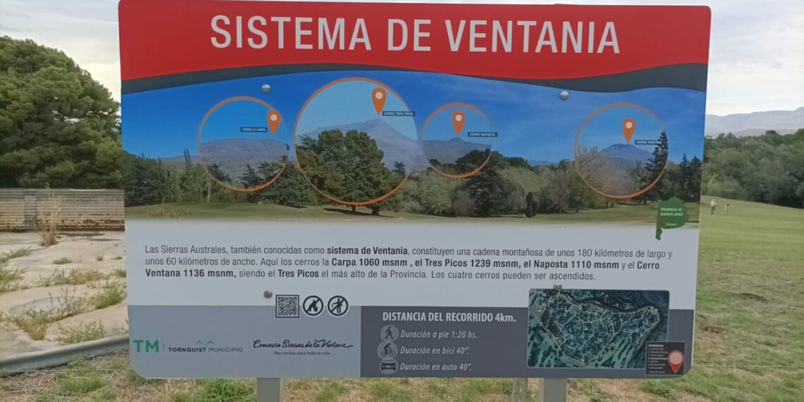 El Circuito del Golf y Barrio Golf de Sierra de la Ventana cuentan con nueva cartelería