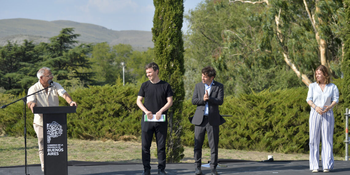 Bordoni recibió nuevamente a Kicillof en Sierra de la Ventana en un día histórico para el distrito