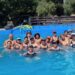 Una de las actividades acuáticas más solicitadas en este verano es aquagym (Video)