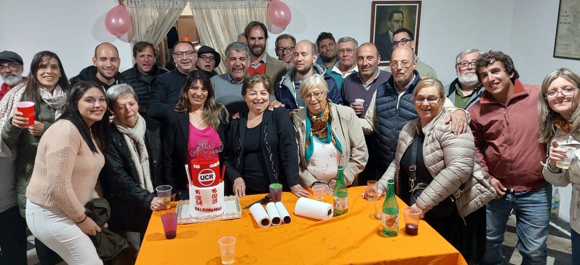 La UCR. celebró el 65° Aniversario del Subcomité de Saldungaray.