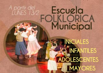 Inscripciones abiertas a la Escuela Folklórica Municipal