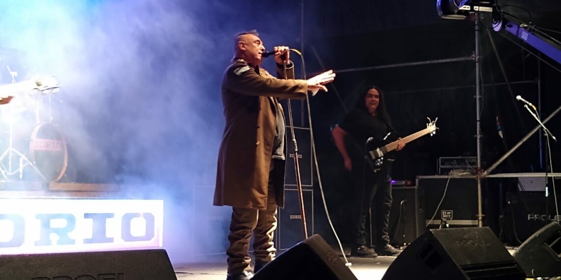 Ricardo Iorio se reencontró con su público en Tornquist (Videos)