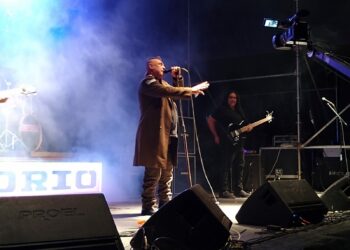 Ricardo Iorio se reencontró con su público en Tornquist (Videos)