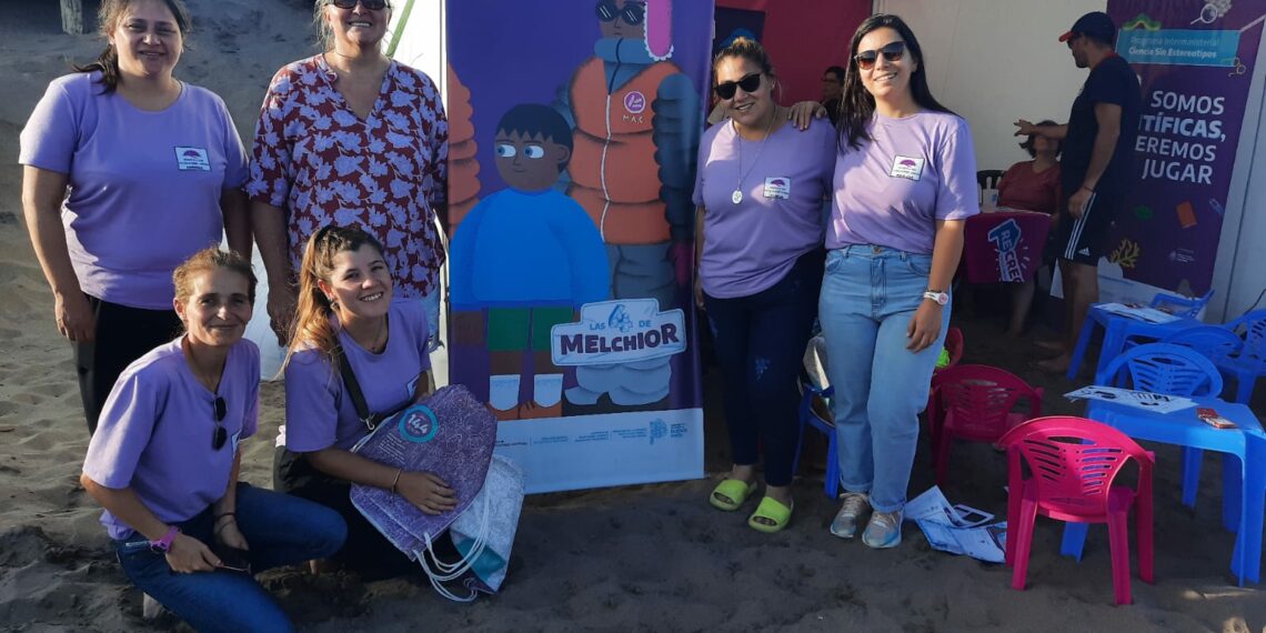 La serie “las 4 de Melchior” se proyectó el domingo en Monte Hermoso y el lunes en Sierra de la Ventana.