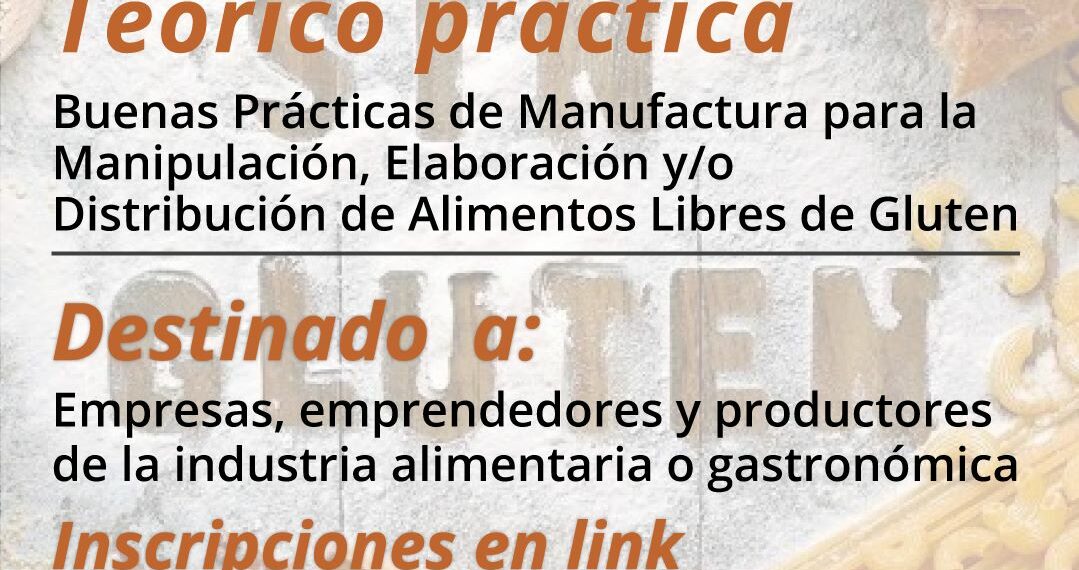 El Municipio dictará una capacitación para establecimientos gastronómicos por la ley de celiaquía