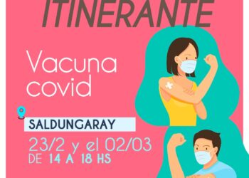 Habrá dos postas itinerantes de vacunación de Covid-19