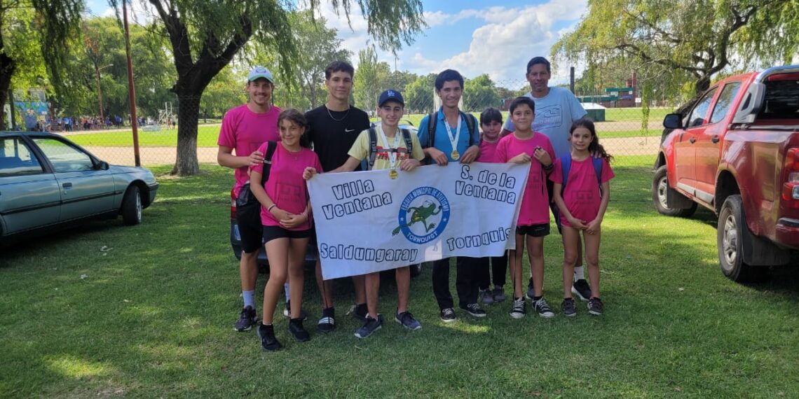 11 medallas para Tornquist en el comienzo de la “Liga del Centro” de Atletismo en Azul (Fotos)