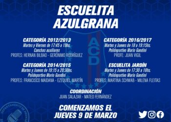 Este jueves regresa la Escuelita de Fútbol del Club Automoto