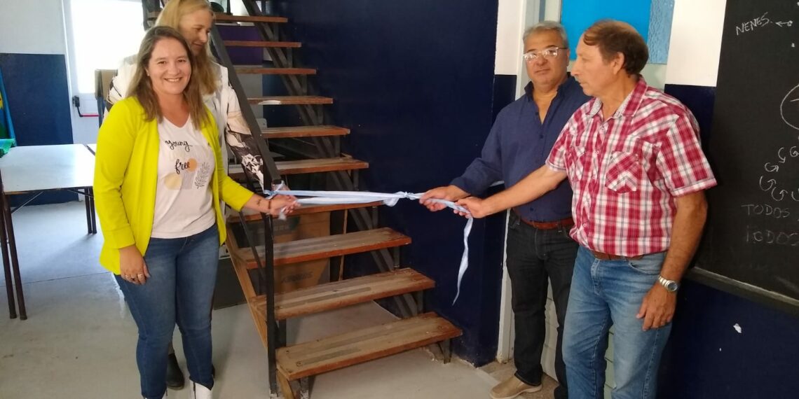 Se inauguró una extensión de la EES N° 1 en Tres Picos (Fotos y Videos)