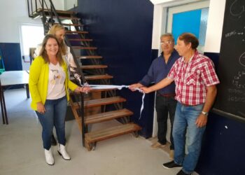 Se inauguró una extensión de la EES N° 1 en Tres Picos (Fotos y Videos)