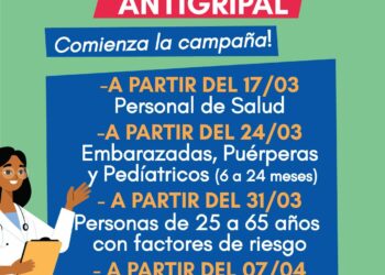 Inicia la segunda etapa de la vacunación antigripal en el distrito