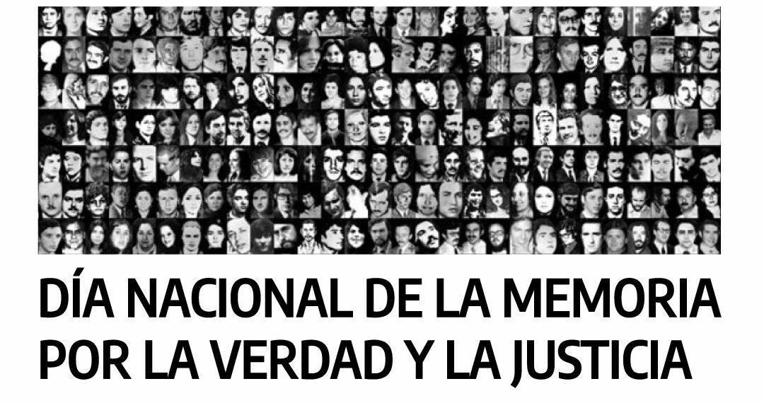 Invitación al Acto Oficial por el Día Nacional de la Memoria por la Verdad y la Justicia