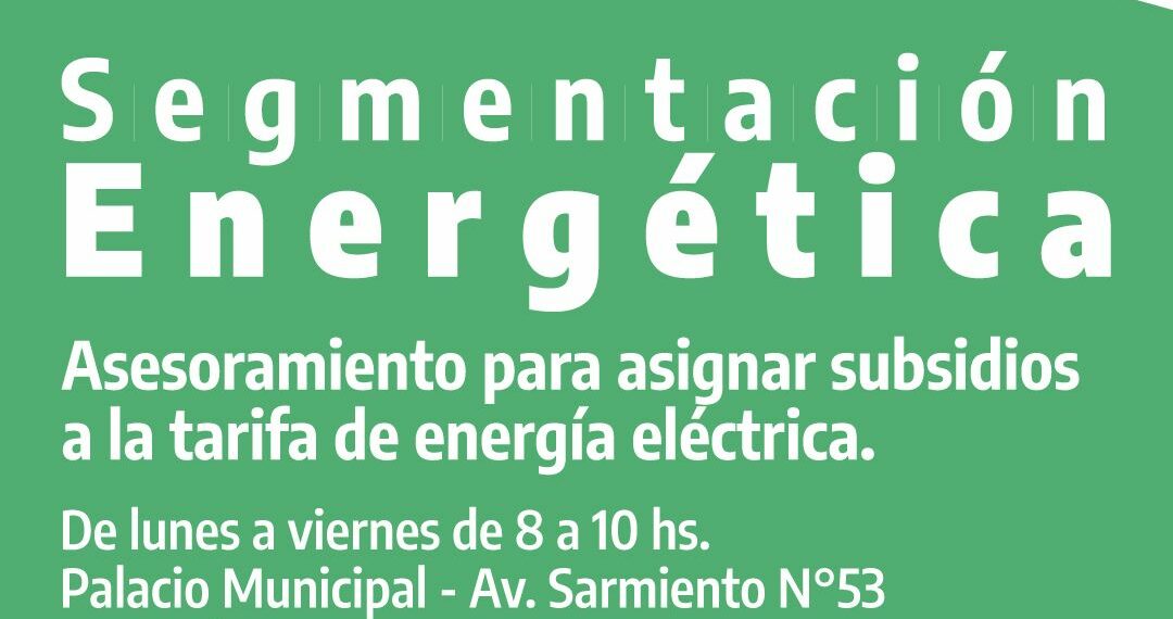 Orientación para vecinos para inscribirse en la segmentación energética