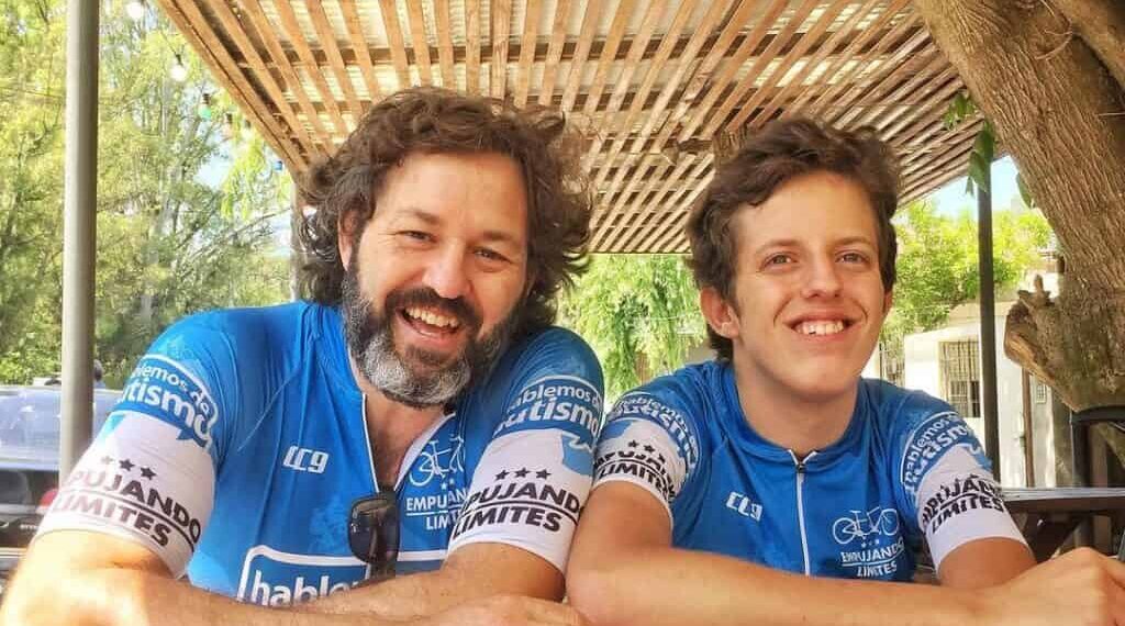 Juan y Santi Zemborain cumplieron el sueño de recorrer en tandem el camino de “Santiago de Compostela” (Video)