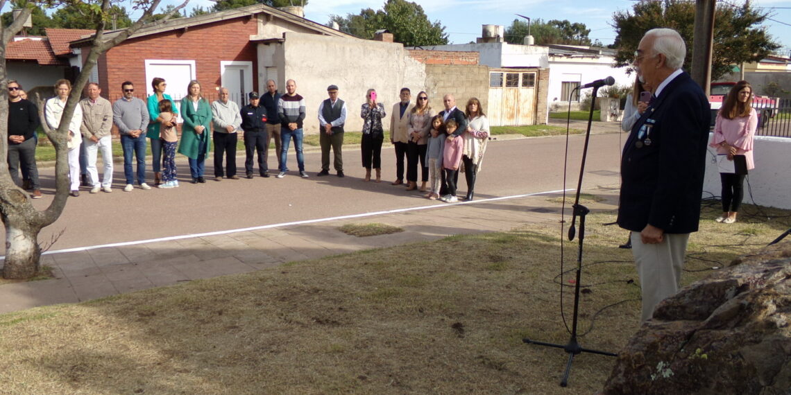 Tornquist conmemoró a los veteranos y caídos en la guerra de Malvinas