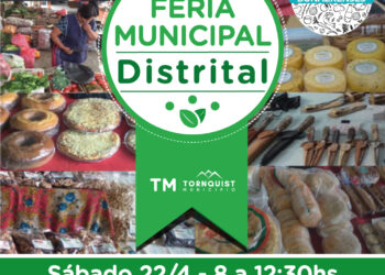 La Feria Municipal Distrital se realiza este sábado en Tornquist