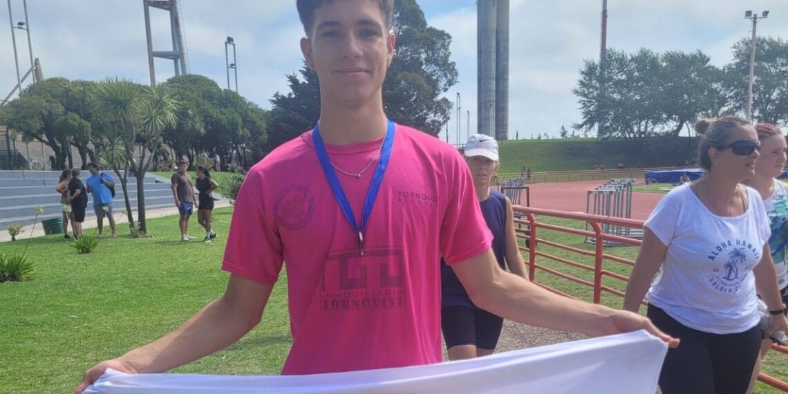 Tomás Trivellini, de la Escuela Municipal de Atletismo, participará de la Copa Nacional de Pruebas Combinadas