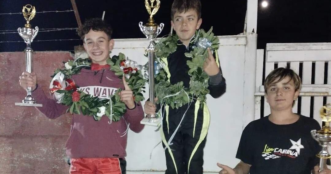 Micro Midget: Valen Chuliver en lo más alto del podio