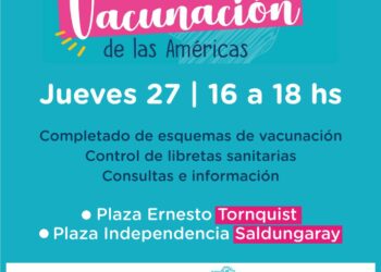 Semana de Vacunación de las Américas: habrá en el distrito dos postas de inmunización