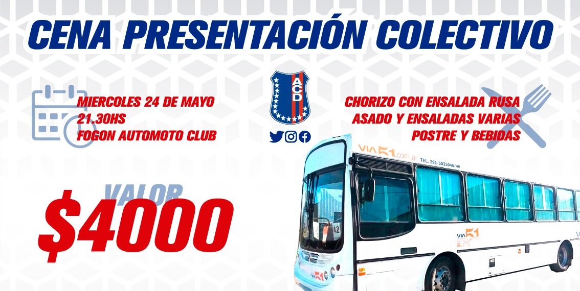 Automoto presentará su nuevo colectivo con una cena