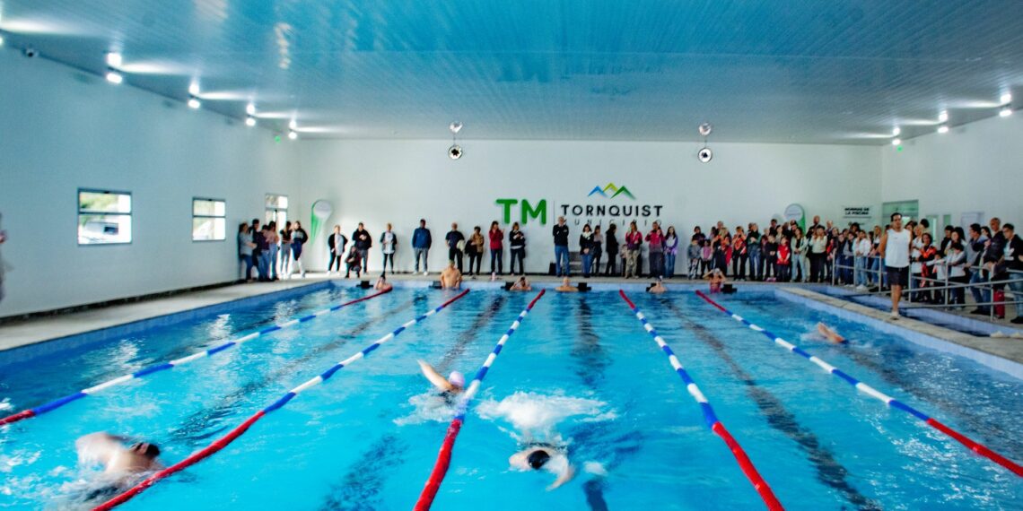 En un día histórico, quedó inaugurado el Natatorio Climatizado Municipal de Tornquist (videos, fotos y notas)
