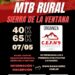 Se realiza este domingo el MTB Rural en Sierra de la Ventana