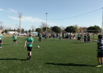 Semillero Verde participó de un encuentro de escuelitas de fútbol en Bahía Blanca (Fotos)