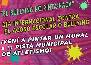Se pintará un mural por el Día Internacional contra el Acoso Escolar o Bullying en la Pista de Atletismo