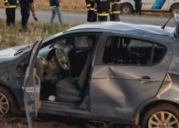 Se registró un vuelco en la Ruta 76