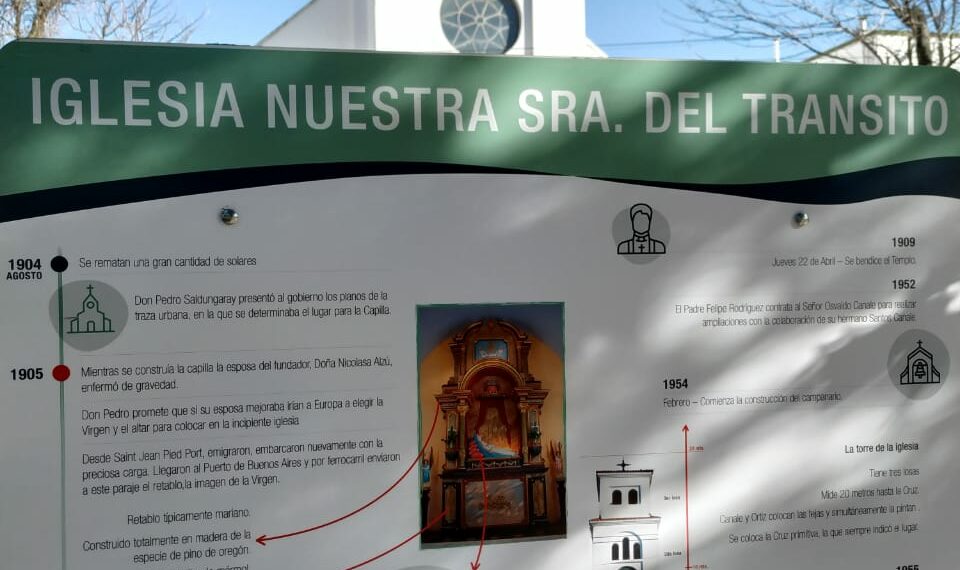 Se instaló nueva señalización turística en Saldungaray