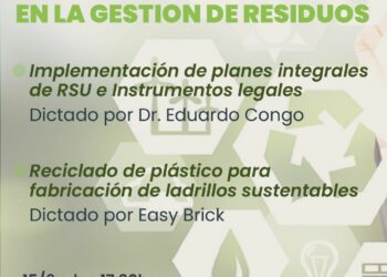 Se viene una jornada abierta de Economía Circular en la Gestión de Residuos