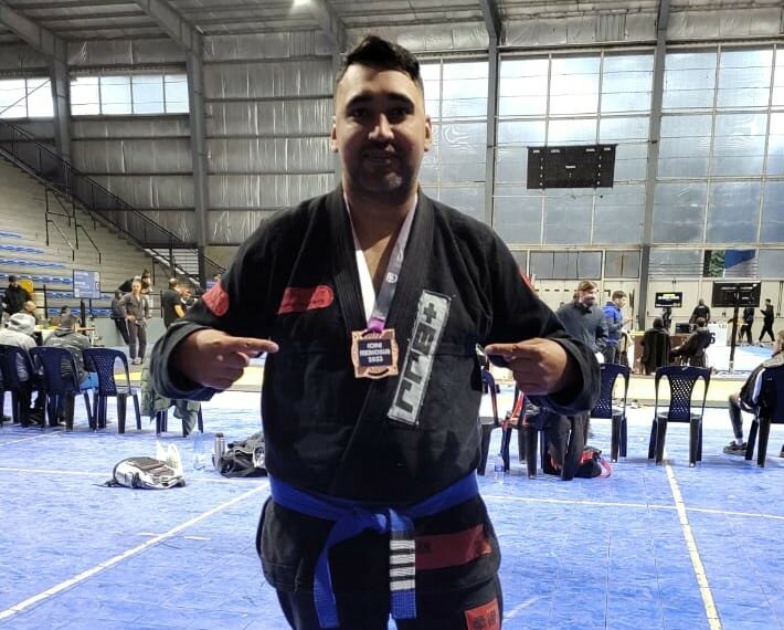 Hernán Machado logró un 3° puesto en la Copa Mercosur de Jiu-Jitsu (Video)