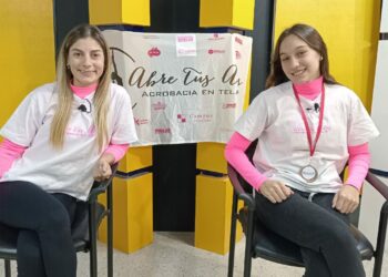 Lara Vanoli y Daiana Berlín contaron su experiencia en el certamen de acrobacias sobre telas en Chile (Video)