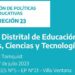 El 7 de Julio se realizará la Feria Distrital de Educación, Arte, Ciencia y Tecnología en Villa Ventana